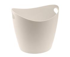 Koziol Zuber 28 L Bottichelli XL, Kunststoff, solid taupe, 40 x 42 x 40,5 cm