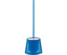 Glady Toilettenbürste, thermoplastisches Harz, Blau, 13,2 x 13,2 x 40,5 cm