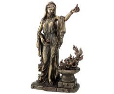 Unbekannt 28,6 cm Hestia – Griechische Göttin Kalt gegossen Bronze Figur