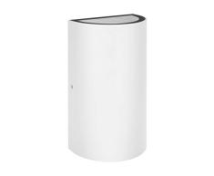Ledvance Außenwandleuchte, Aluminium, 12 W, Weiß