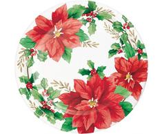 Creative Converting 346662 Eleganter Weihnachtsstern, 30,5 cm, mehrfarbig