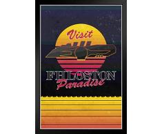 Filmposter The Fifth Element Fhloston Paradise Fantasy 14x20 inches Framed Poster