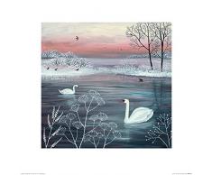 Jo Grundy Kunstdrucke, Papier, Mehrfarbig, 40 x 40 cm