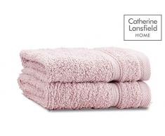 Catherine Lansfield Zero Twist , Waschlappen, Rosa