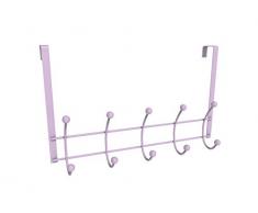 Inspired Living by Mesa Hängeregal 10 Hooks Lilac Pastellfarben