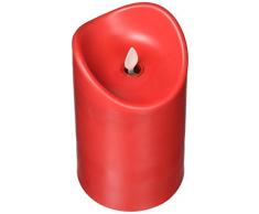 Moderne Zuhause Illumina Flammenlose Stumpenkerze W/beweglichen Docht und Auto-Timer