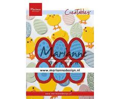 Marianne Design LR0643 Easter Eggs Creatables Ostereier, metall, hellblau, S