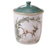 Certified International 41912 Stechpalme und Efeu, Geschirr, mehrfarbig