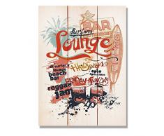 Wile E. Holz Surfer s Lounge Bar 11 x 15