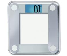 EatSmart Products Digitale Personenwaage mit extra großem beleuchtetem Display, Einheitsgröße, transparent