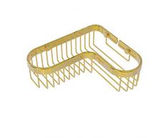 Allied Brass BSK-250LA-PB Ecktoiletry Duschkorb, Messing poliert