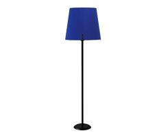 Studio Zappriani Stehleuchte Model Queen, Textur, E27, 60 W, Blau, 40x150cm, 2 Einheiten