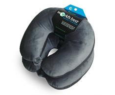 Worlds Best Air Nackenkissen mit Mikroperlen 2 anthrazit