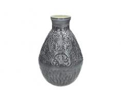 J. Kersten BV Vase, Metall, Grau, 20x20x31cm