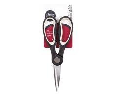 Wham Design Küchenschere, Stahl, schwarz/Creme, 28 x 2 x 2 cm