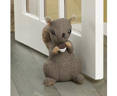 Elements Dekorativer Türstopper aus Polyester Eichhörnchen