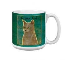 Tree-Free Greetings xm28046 John W. Golden Künstlerische Jumbo Tasse, 591 ml, russisch blau