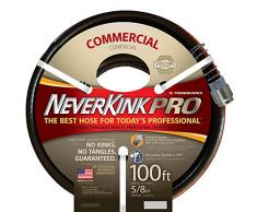 Teknor Apex Never Knk Serie 4000 Commercial Duty Pro Gartenschlauch 5/8-Inch by 100-Feet schwarz