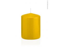 Wiedemann 218315.083 Stumpenkerzen in Cellophan, Wachs, Blau, 8 x 6 cm, 16-Einheiten