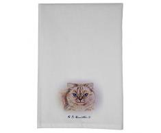 Betsy Drake GT054 Gästetuch mit Katzengesicht