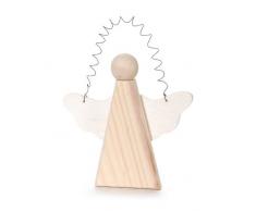 Darice 9143-07 Holzfigur Engel mit Draht, 10,2 cm