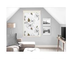 Soleil docre Lucile Scheibengardine, Polyester, Weiß, 60 x 90 cm