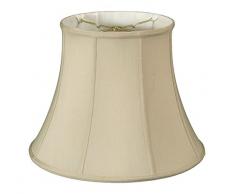 Royal Designs Lampenschirm mit Glocke, beige, 9 x 14 x 10.5