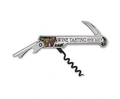 Epic 85–113 11,4 cm Edelstahl Körper Korkenzieher mit Emaille Wine Tasting Design