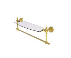 Allied Messing rd-33tb/18-pb Retro Dot Collection 18 Single Regal mit Handtuchhalter Bar, Messing poliert