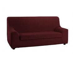 Martina Home Sofabezug Duplex 2 Plätze Burgunderrot