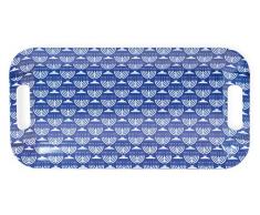 Boston International Serviertablett mit Griffen, Melamin, 38,1 x 20,3 cm, Festival of Lights