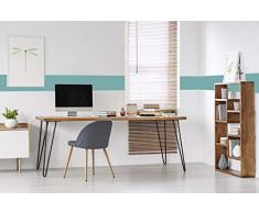 TemPaint Wandaufkleber, selbstklebend, abziehen und aufkleben, Vliestapete, Wandsticker, 60 cm breit und 80 cm lang Border Karibisches blaues Banner