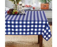 Celebrating the Season! Stoffserviette, Fleckenabweisend, Gingham-Muster, Tischläufer und Tischdecke Tablecloth