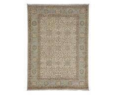 Solo Rugs Oushak Zada Teppich, handgeknüpft, 1,2 x 1,5 m, champagnerfarben