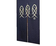 Noren Japanische türdurchgangs Vorhang 85 x 150 cm Vorhänge Fische Tür Stil 12