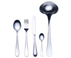 MEPRA Natura Ice Besteck Set, Serviertablett, 49, Silber