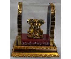 odishabazaar Idol für Auto Armaturenbrett Räucherstäbchen Pooja Puja, Statuen Für Dekoration, metall, color-2, 9x7x6