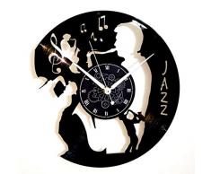 Instant Karma Clocks Wanduhr aus Vinyl Instant Karma Geschenkidee Vintage Handmade-Ballo Musik Konzert Jazz