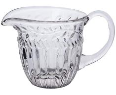 Better & Best Glaskaraffe, klein, rustikal, Glas, 12,5 x 8,5 x 8,5 cm