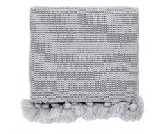 Helena Springfield Tivoli/Klint Strickdecke grau 130 x 150 cm