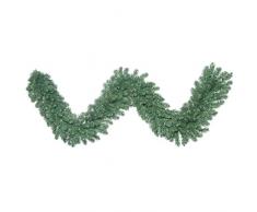 Vickerman C164716 Tannengirlande mit 240 PVC-Spitzen 9 x 18 unbeleuchtet