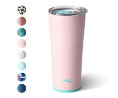 SWIG Tumbler Glas, Edelstahl, Blush Einheitsgröße