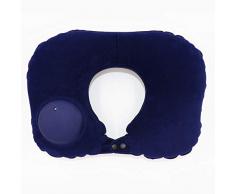 Cupidkiss Aufblasbares Nackenkissen Reisekissen U-Form Flugzeug Kissen MultiTraveling faltbar kompakt selbstaufblasend Nackenkissen Flugkissen aufblasbar Kopfstütze Kinnstützkissen Zug Auto Rest Port