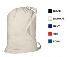 6 Value Pack – Schwere Canvas Wäschesäcke W/Schultergurt flechtgestell () S, Sonstige, natur, Large