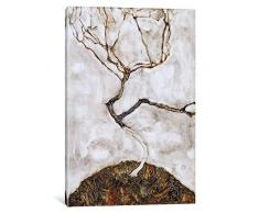 iCanvasART, kleinen Baum im späten Herbst Leinwandbild von Egon Schiele, 1.5 by 26 by 18-Inch