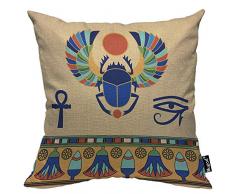 Mugod Kissenbezug, Pfingstrose, Aquarell, Pfingstrosen, Blumen, Blumenstrauß, Pastellrosa, Grün, Weiß, dekorative Baumwolle, quadratische Kissenbezüge 18x18 Inch A139