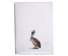 Betsy Drake GT035 Gästetuch mit sitzendem Pelikan