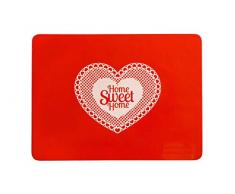 Premier Housewares Set von 4 Tischsets, Home Sweet Home, Kork