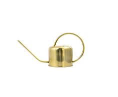 Kikkerland Gießkanne, Metall, Gold, 37.5 x 13 x 19.5 cm