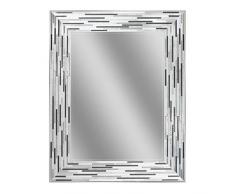 headwest Reeded anthrazit Fliesen Wandspiegel, 76,2 x 61 cm